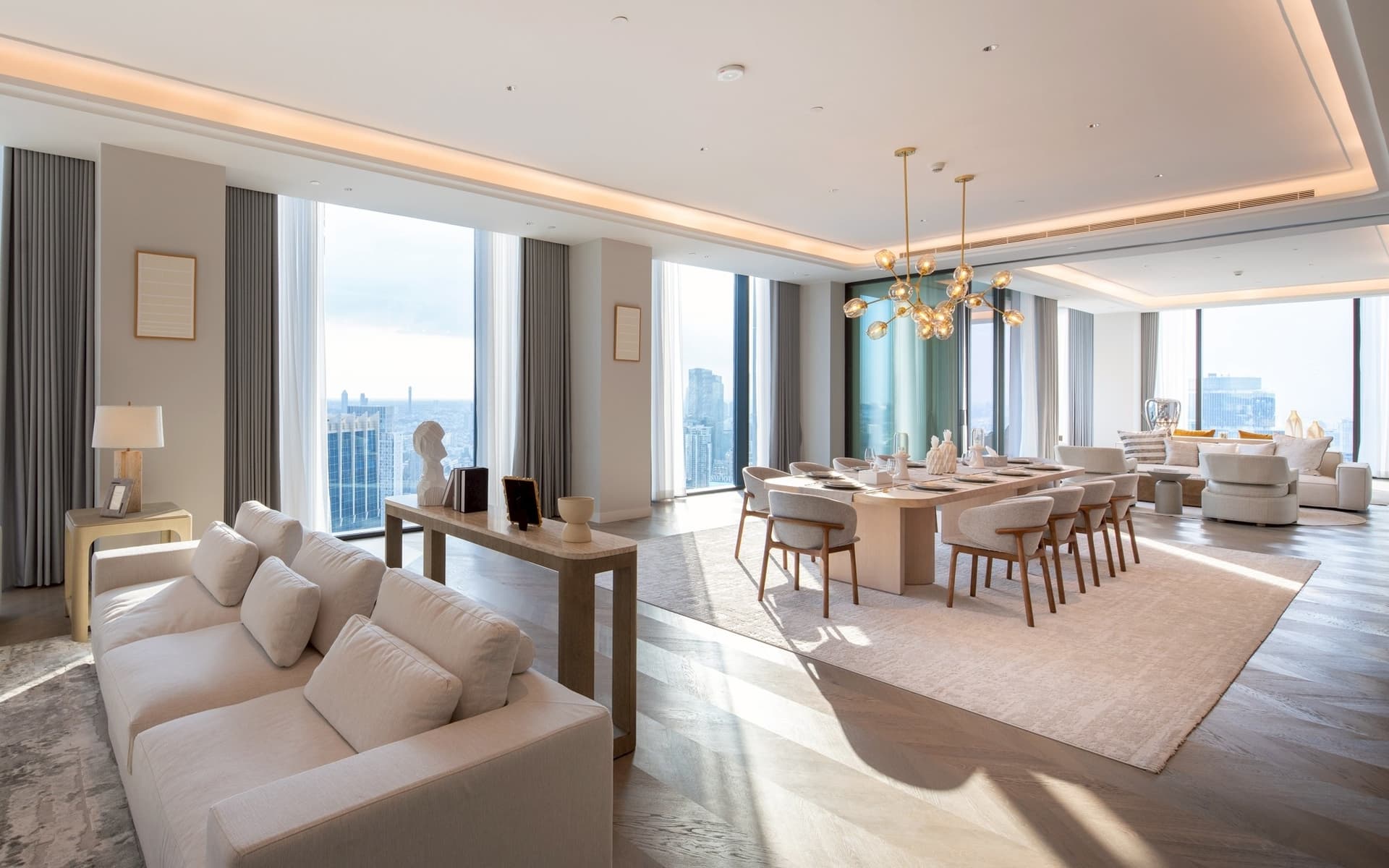 Exclusive Penthouse for Rent at ONE Bangkok with Lumpini Park View
